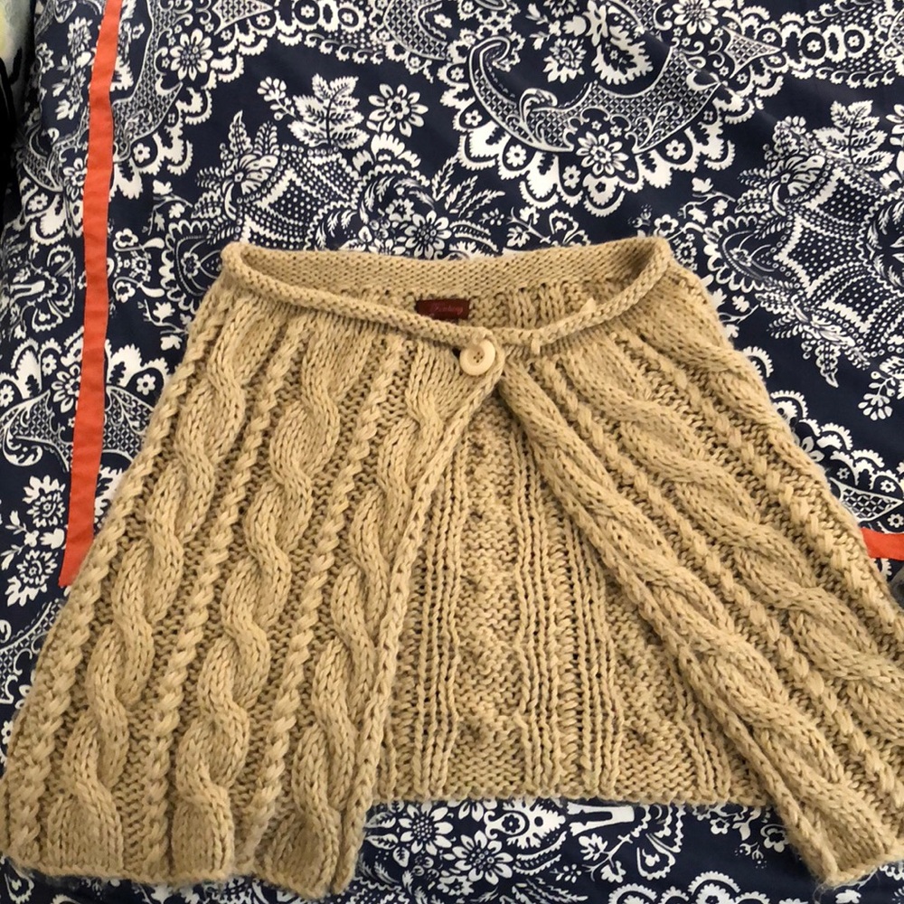 Over the shoulders sweater